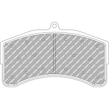 Plăcuțe de frână FERODO DS3.12 FRP3165GB - F-RP3165GB - FRP3165GB - 3666618075020